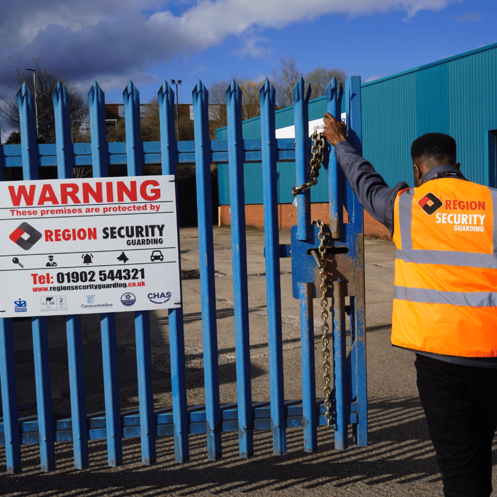 Security Guard Providing Gatehouse Security Services