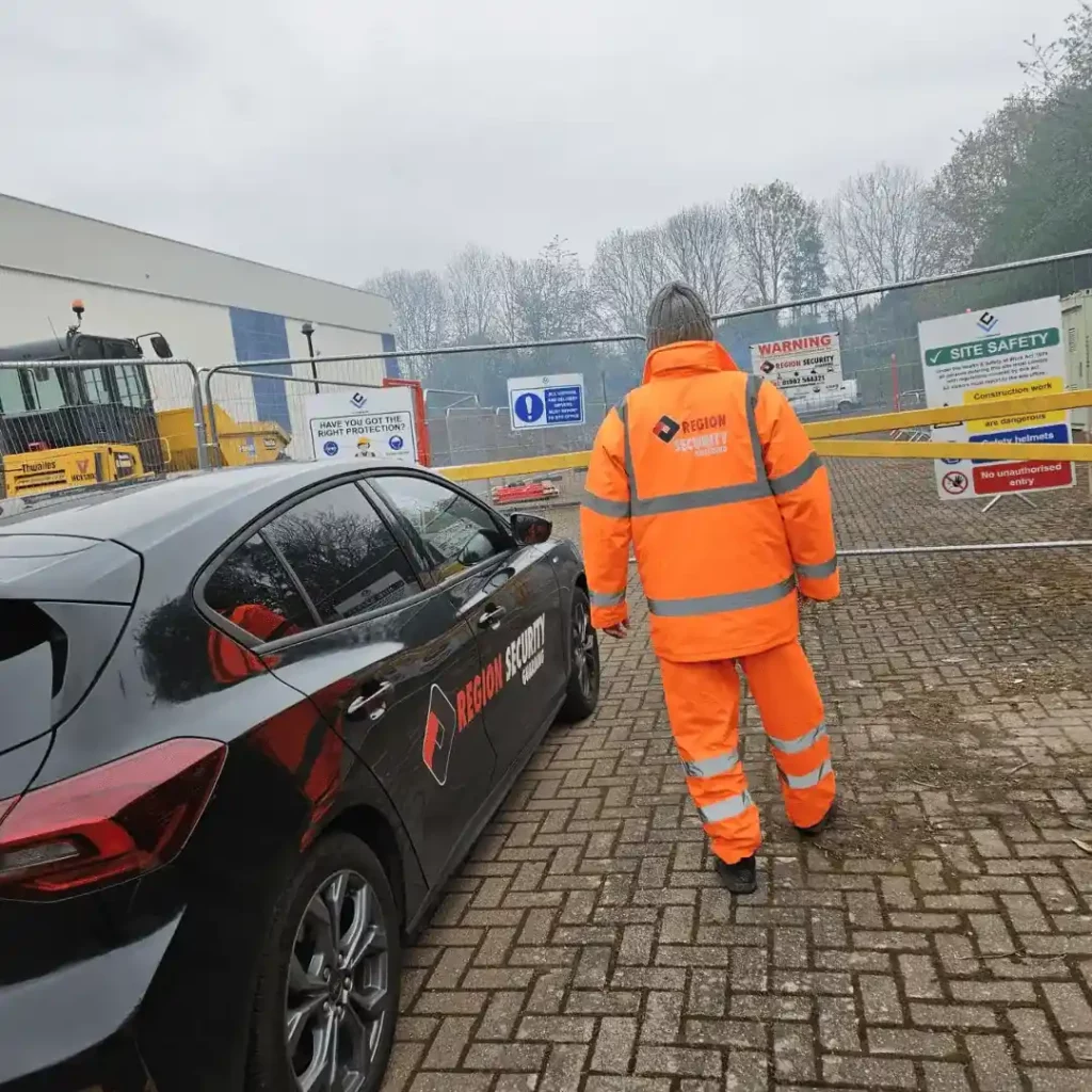 construction security exeter by region security guarding