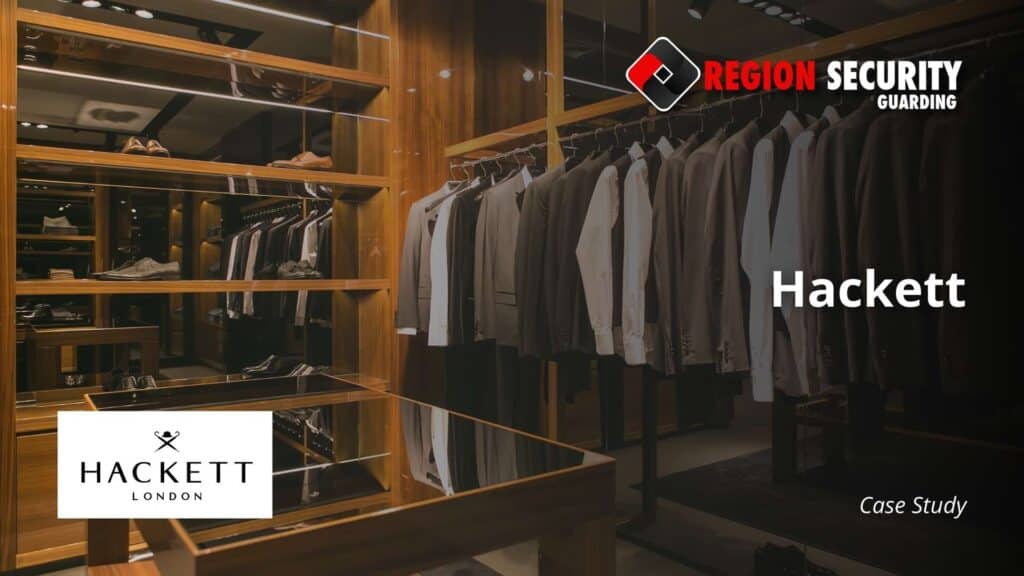 Case study for retail security services provided to Hackett
