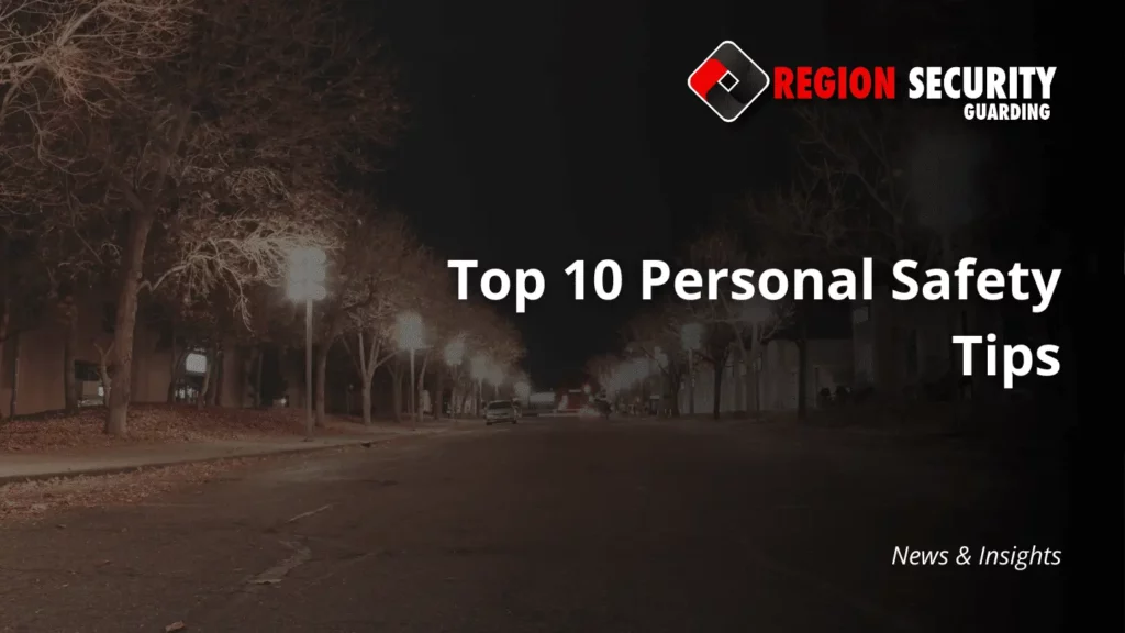 Top 10 Personal Safety Tips cover photo