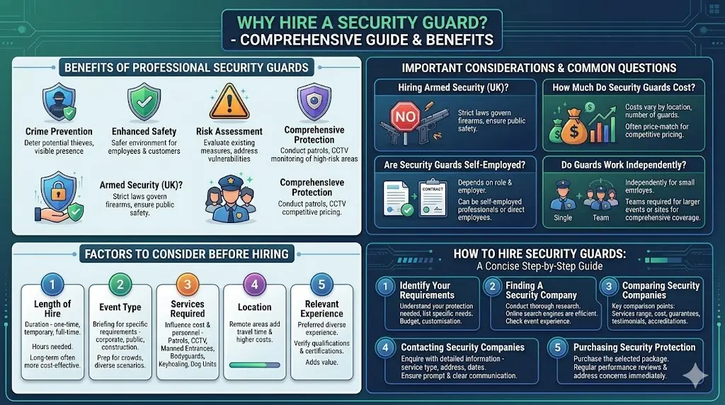 How To Hire Security Guards with experienced security officers using professional communication equipment and site monitoring