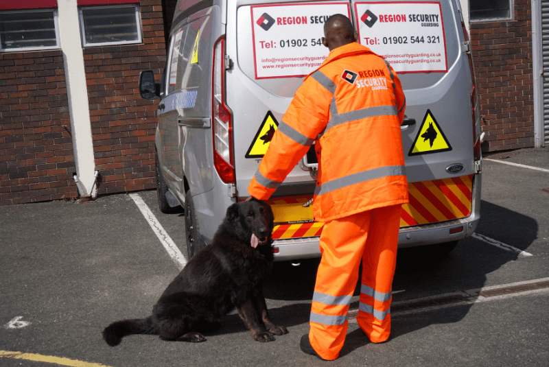 K9 security services in Nottingham