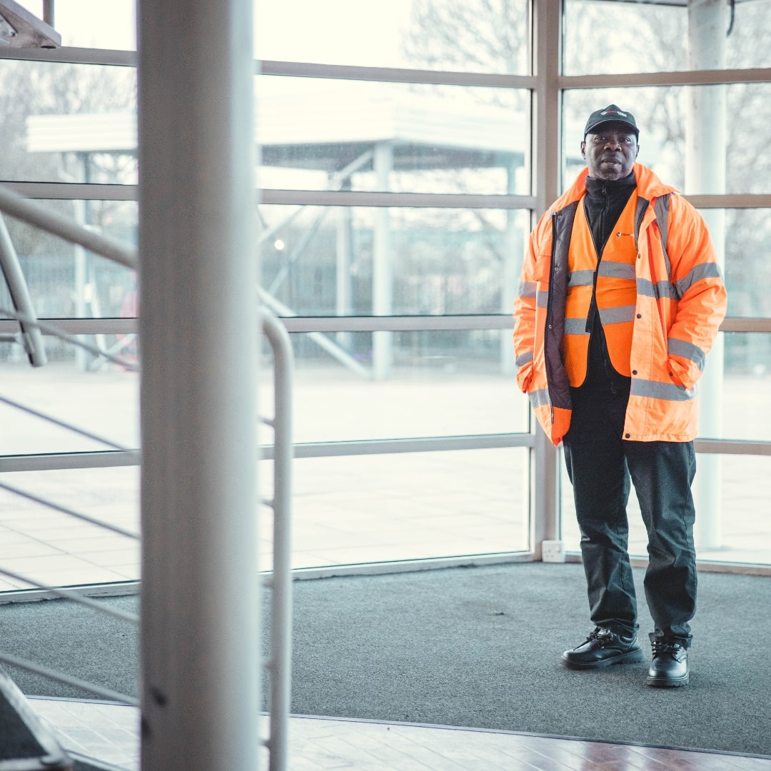 example of our manned security Liverpool