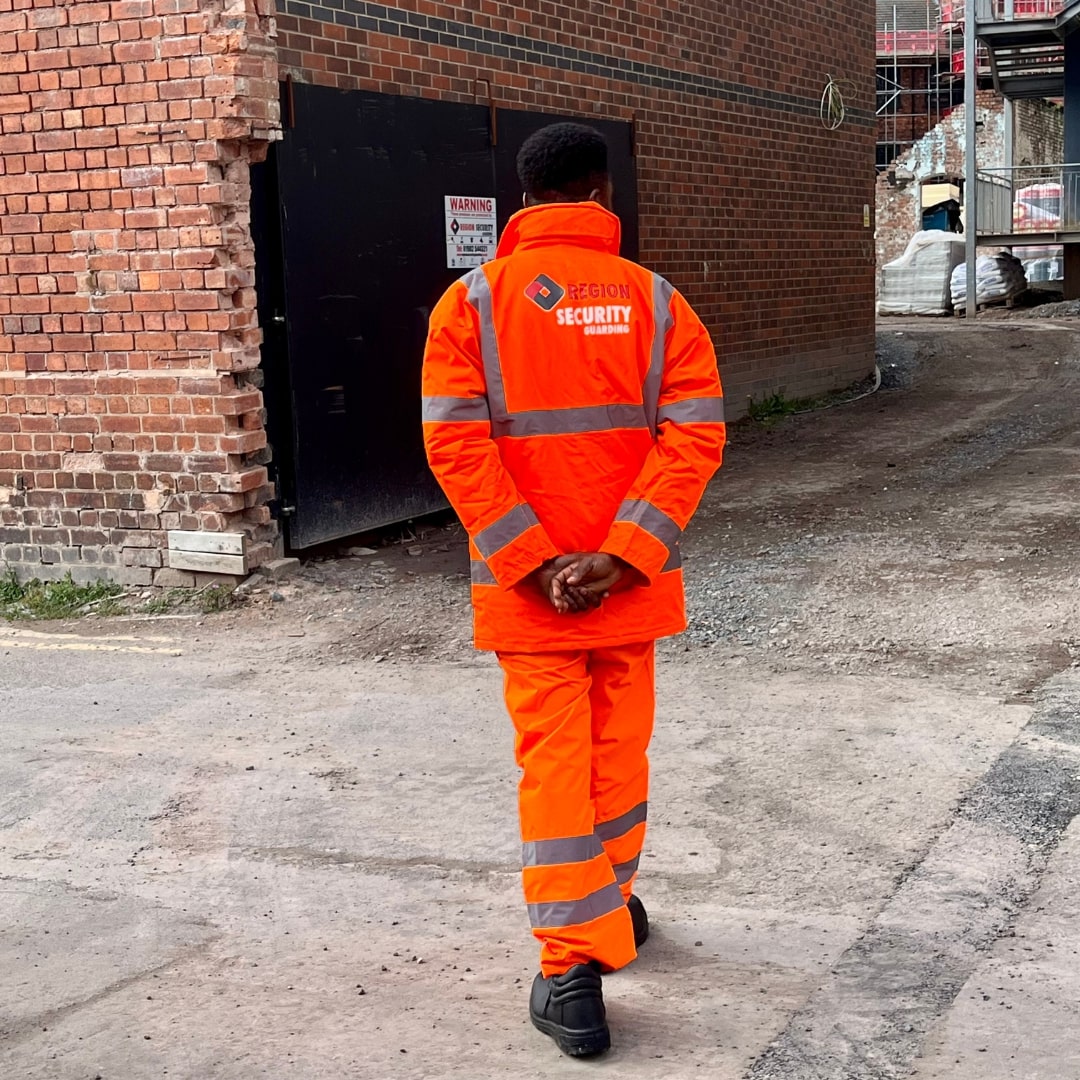 One of our security company Rochdale team on site
