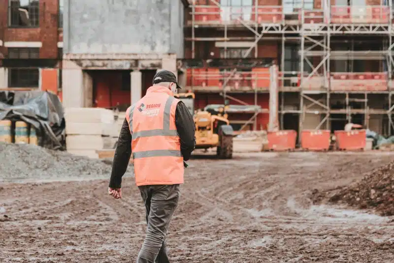 example of our manned security guard services in Bolton