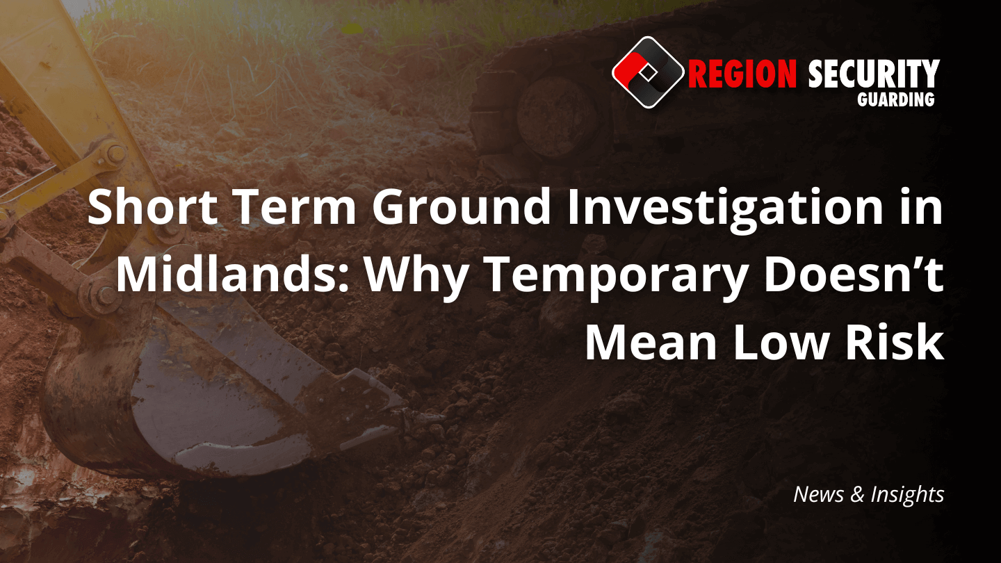 Example of a short term ground investigation in midlands