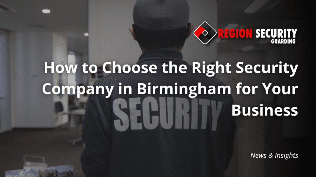 Security Company in Birmingham
