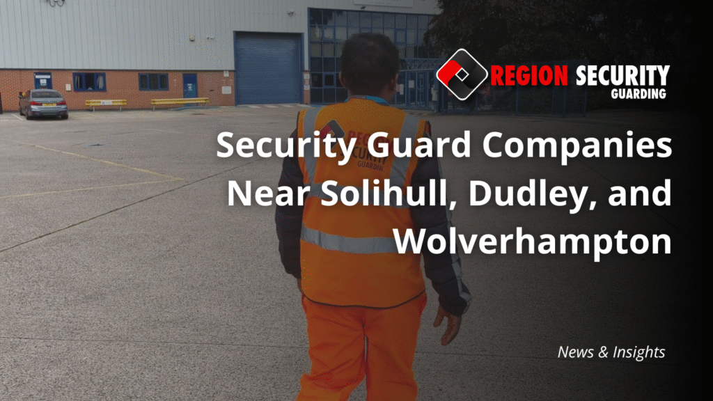 Security providers near NEC, Local security company Birmingham