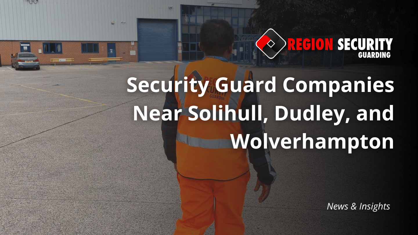 Security providers near NEC, Local security company Birmingham