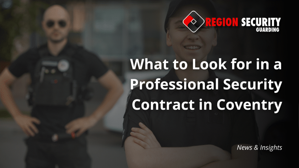 Professional Security Contract Coventry