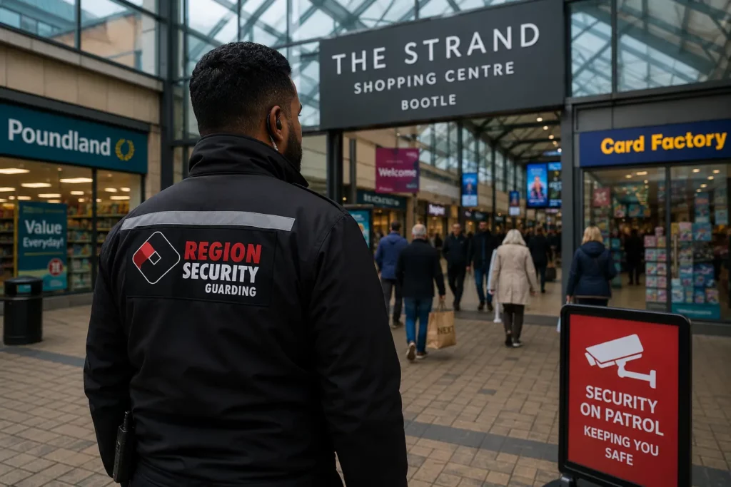 Retail Security Guards in Bootle