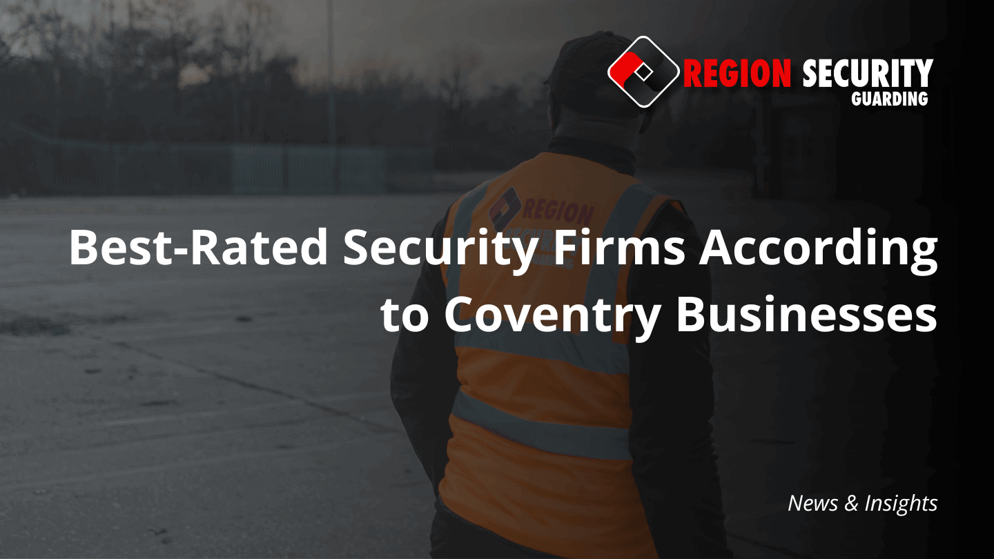 A security professional on patrol, showing the dedicated presence provided by trusted security services Coventry.