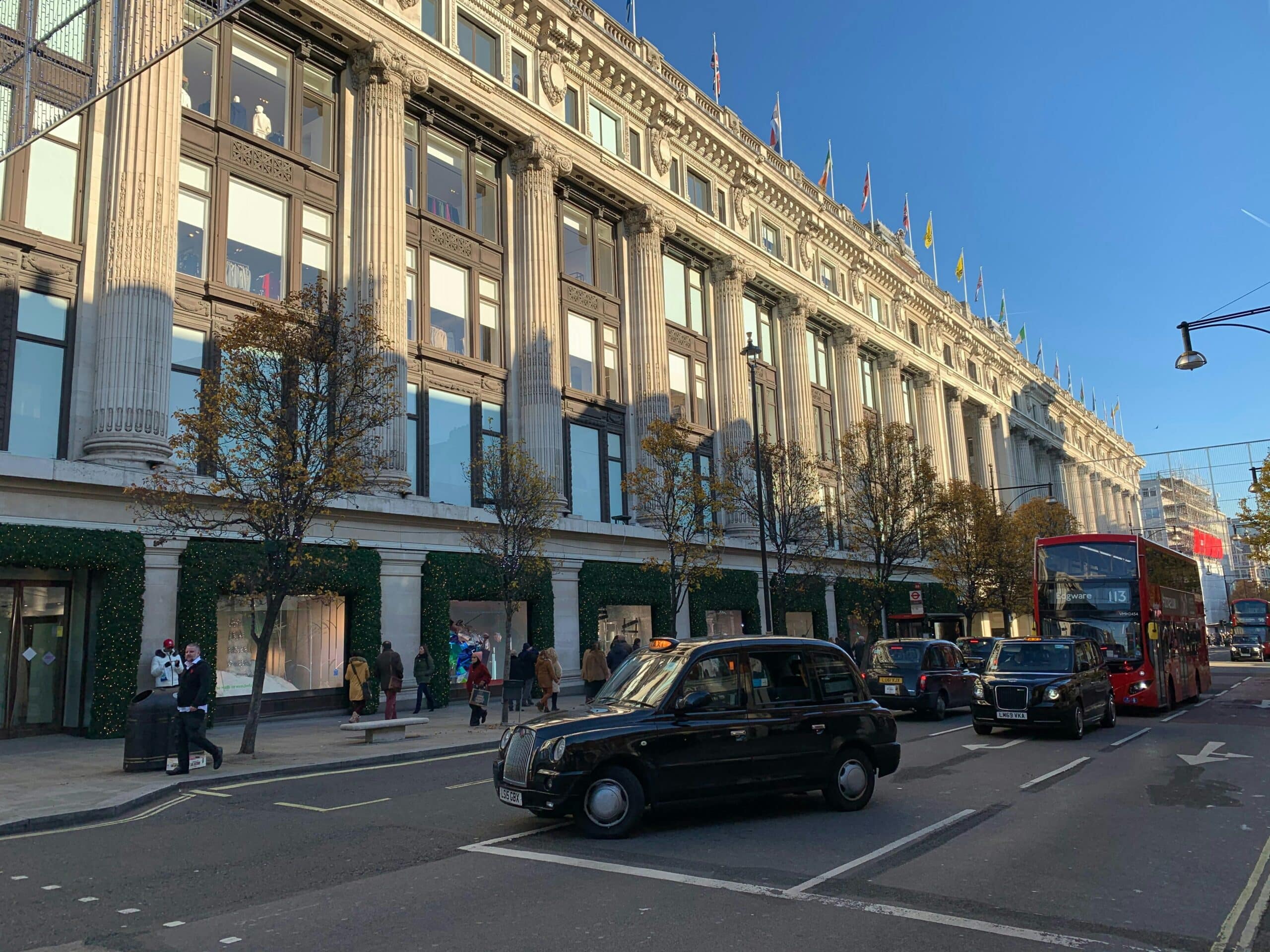 Selfridges 2013 raid incident place