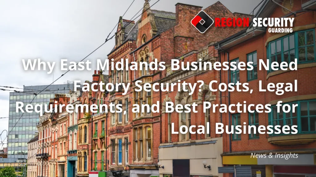 Why East Midlands Businesses Need Factory Security