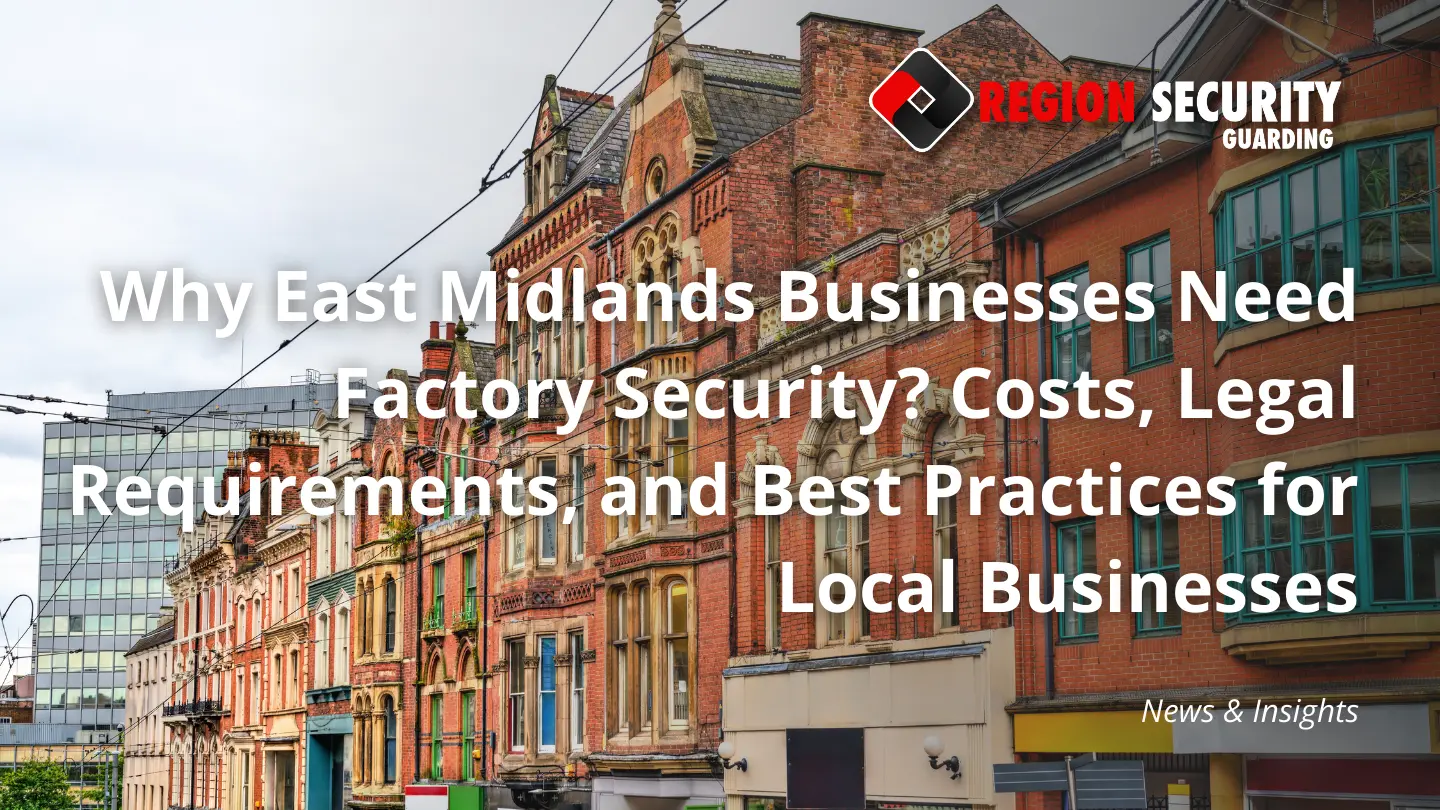 Why East Midlands Businesses Need Factory Security