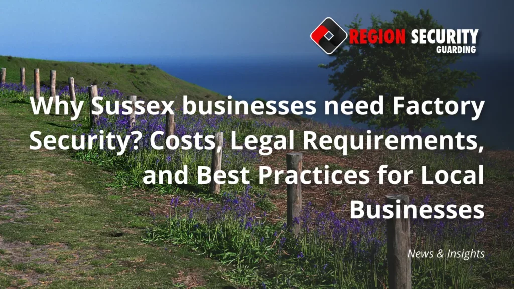 Why Sussex businesses need Factory Security