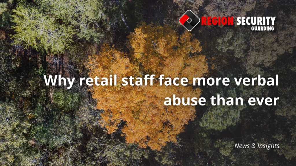 Retail staff verbal abuse