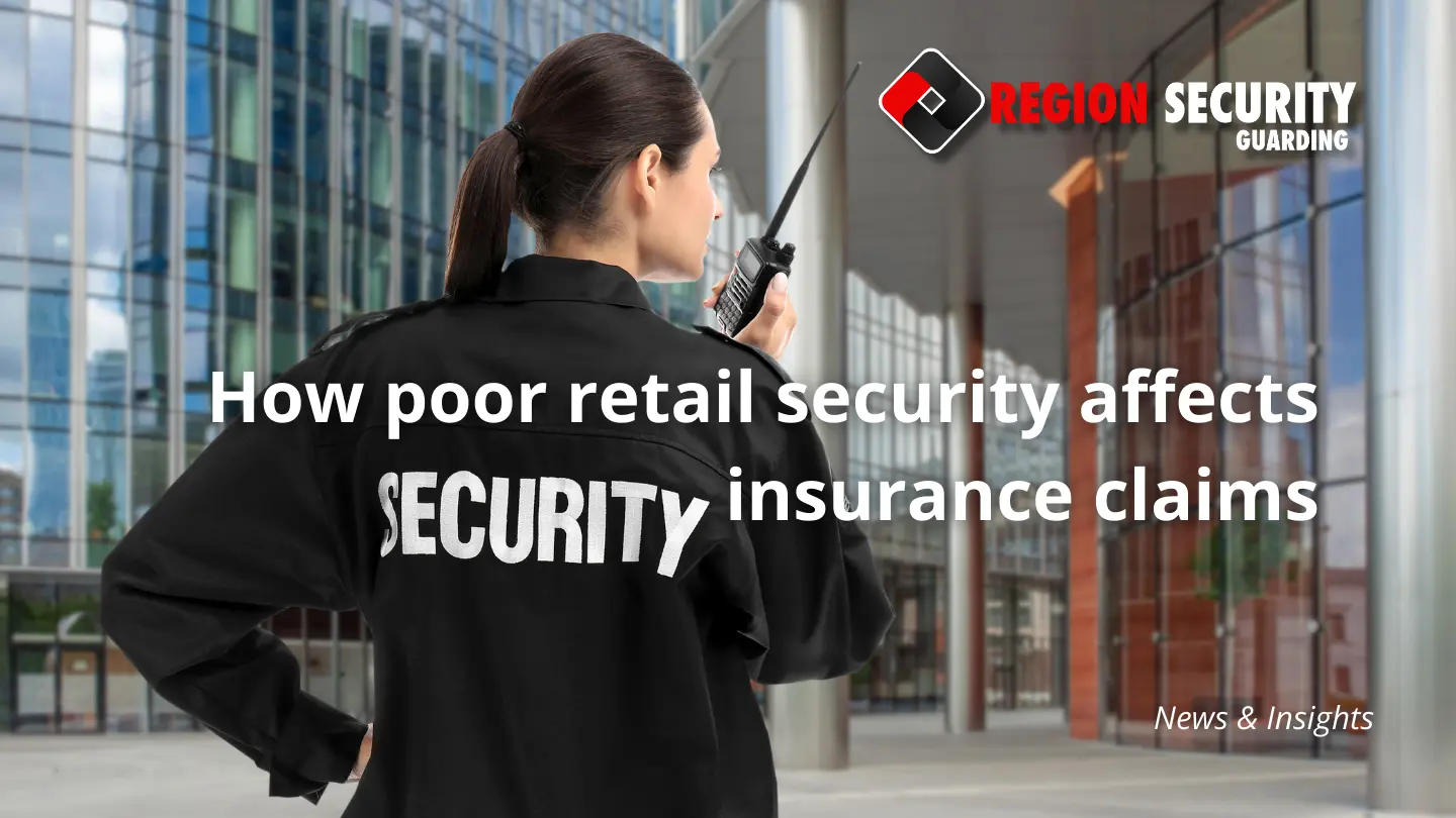 How poor retail security affects insurance claims