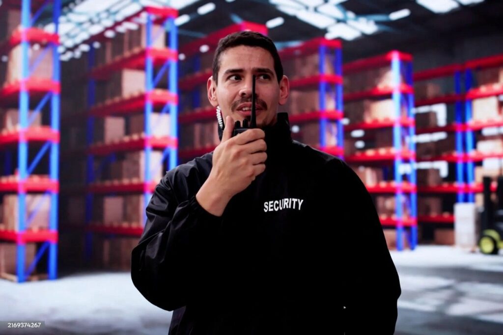 security guarding in warehouse
