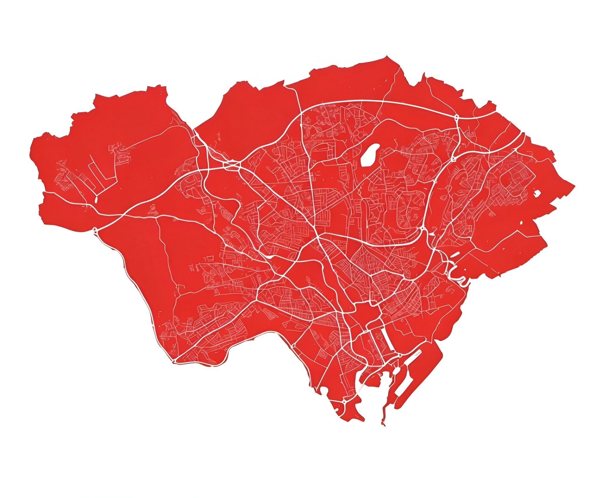 Cardiff location map showing where we provide security guards across the city and the surrounding areas