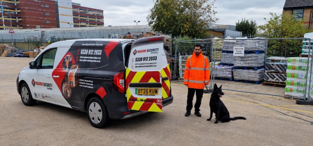 dog handled mobile patrol