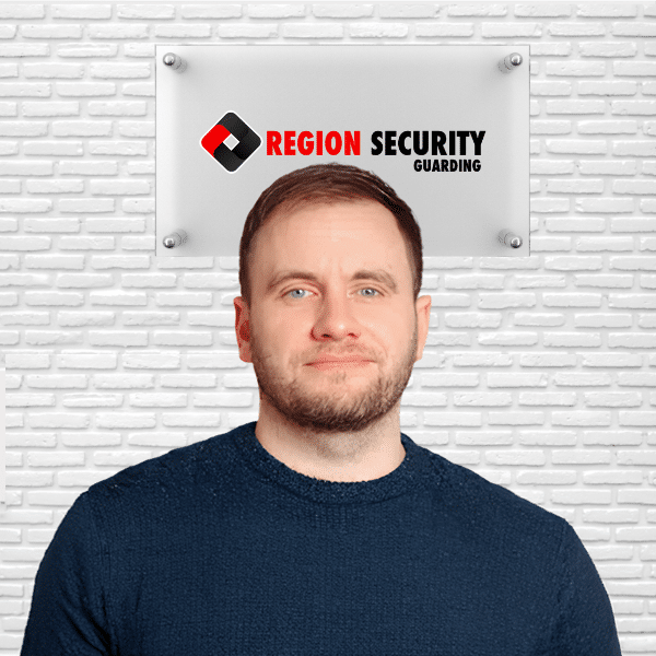 Chris Gowlett, Business Development Manager at Region Security Guarding