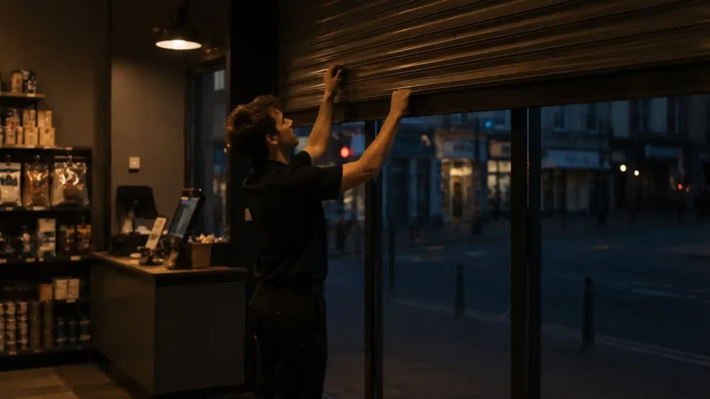 retail staff safety during store closing