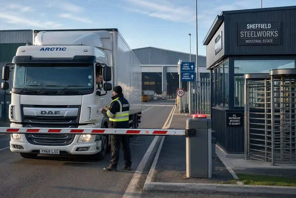 Gate security for Sheffield industrial estates