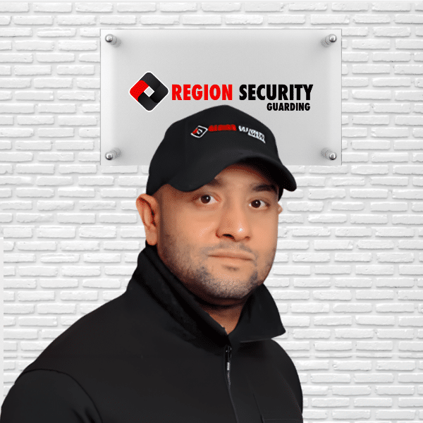 Kaled Miah, Operations Director at Region Security Guarding