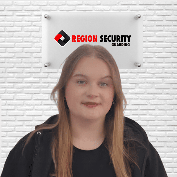 Lucy Harris, Business Administrator at Region Security Guarding