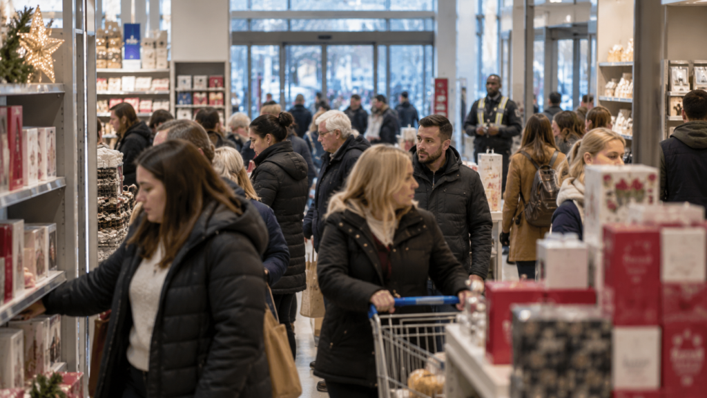 retail store blind spots during busy periods