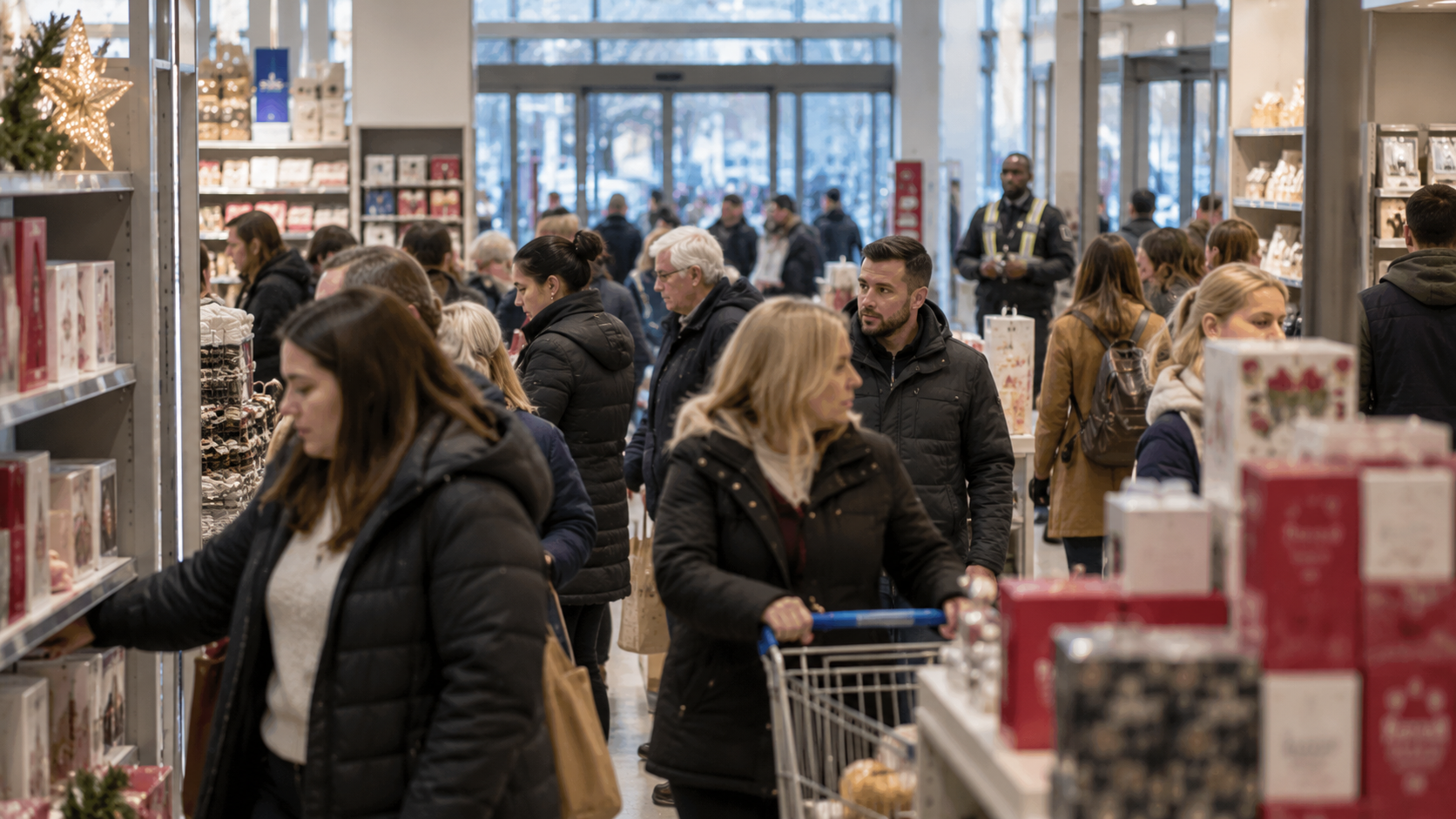 retail store blind spots during busy periods