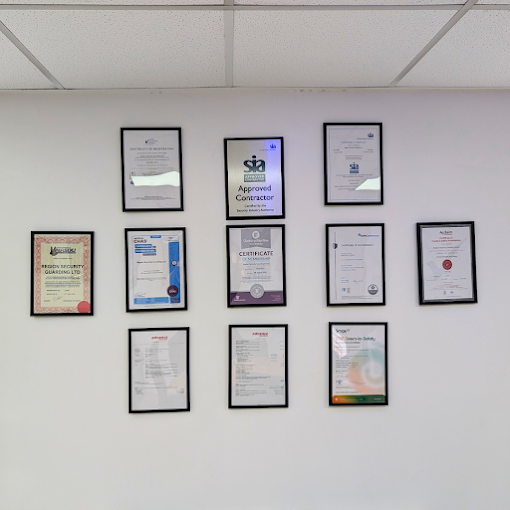 Accreditations by Region Security Guarding