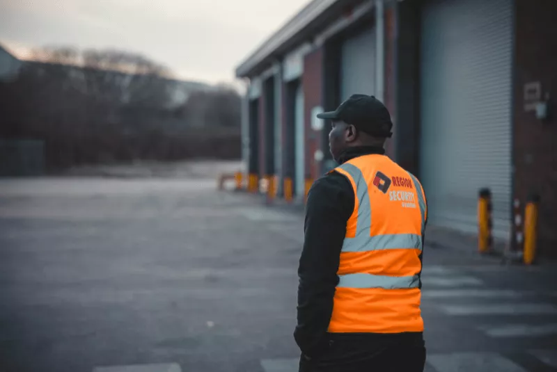 one of our Leicester security guards